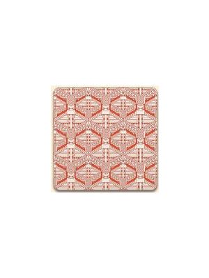 Choir Screen Coasters Red