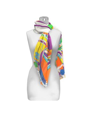 March Balloons Sheer Scarf