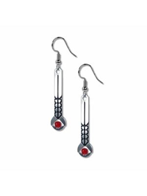 April Showers Red Earrings