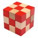 Red FLLW Cube