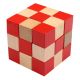 Red FLLW Cube