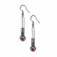 April Showers Red Earrings